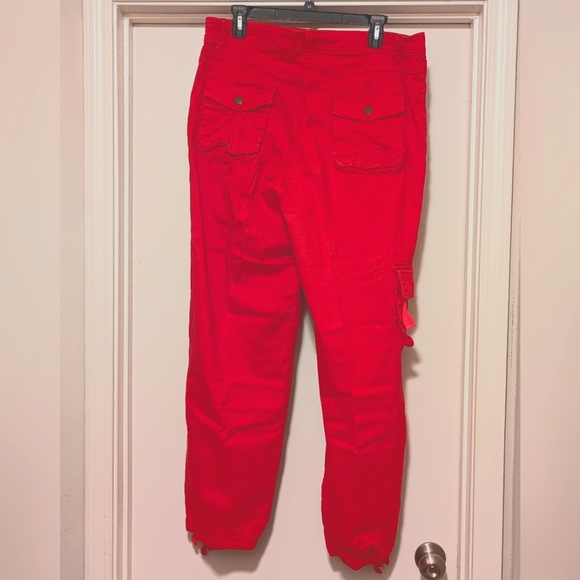 Red Long Legged Jeans - Picture 2 of 3
